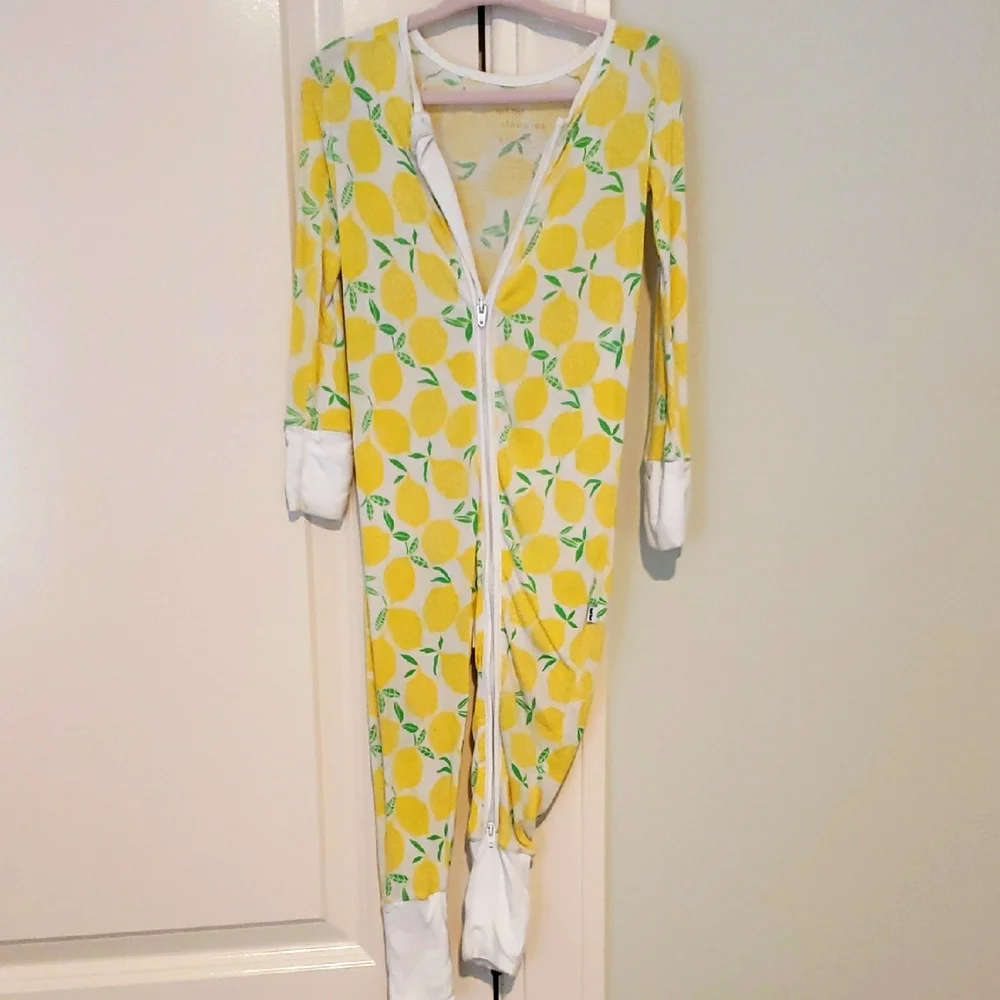 Lemons Bamboo Little Sleepies 12-18m Zippy